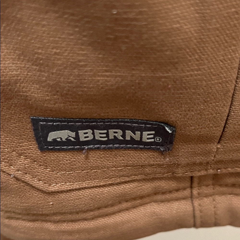 NWT Berne Insulated Quilted Canvas Hooded Jacket - Picture 11 of 11